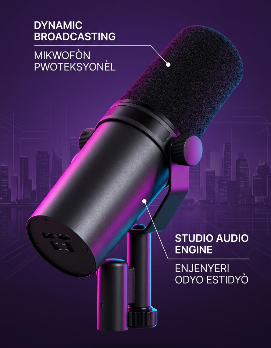 Professional USB/XLR Studio Microphone